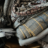 Plaids and bedspreads